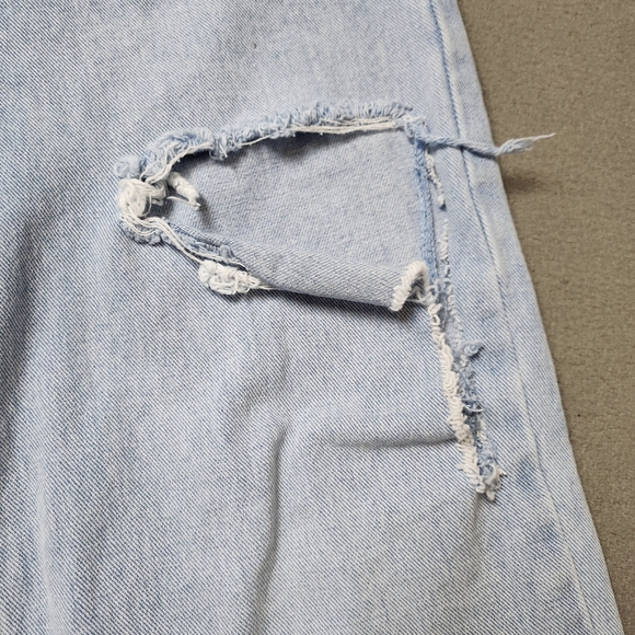 Frank & Oak Jeans Wide Leg Distressed - Picture 5 of 16